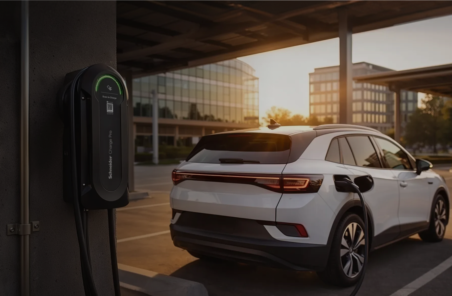 schneider-electric-apresenta-carregador-comercial-“charge-pro-level-2”-com-gestao-em-nuvem-e-conectividade-nacs